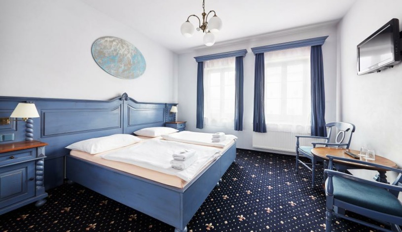 Hotel U Kata Kutná Hora - Dvoulůžkový pokoj s manželskou postelí